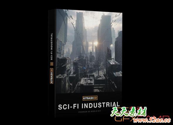 kitbash3d - Sci-Fi Industrial