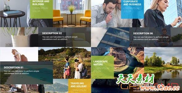 AE模板-休闲优雅生活幻灯片开场 Elegant Presentation And Promotion-天天素材网