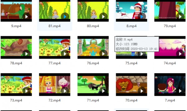 西班牙语外国儿童经典动画故事带西语字幕 西语儿童启蒙早教磨耳朵-天天素材网