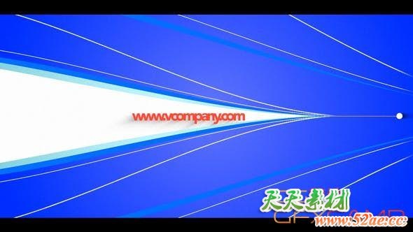 AE模板-创意简洁线条MG图形Logo动画 Minimal Shape Logo Intro-天天素材网