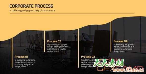 AE模板-团队商务介绍展示片头 Corporate Presentation-天天素材网