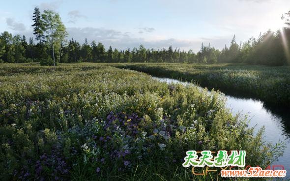 植物花草3D模型 Evermotion – Archmodels Vol.235 (3DS MAX格式)-天天素材网