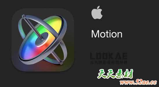 苹果运动图形工具视频制作软件 Motion 5.5 英/中文破解版 高速下载 FCPX软件-第1张