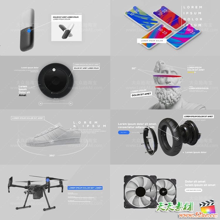 FCPX插件-78个呼出指示线条文字标题介绍注释展示动画+使用教程 FCPX插件-第2张