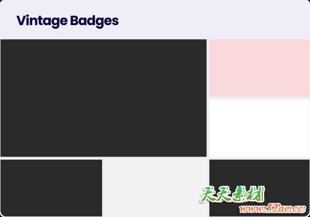 FCPX插件-101个现代流行复古怀旧创意文字标题排版设计动画 FCPX插件-第4张