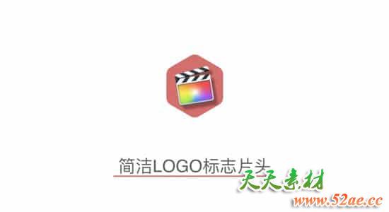 FCPX插件-简洁迷你LOGO标志动画小片头 Minimal Clean Logo FCPX插件-第1张