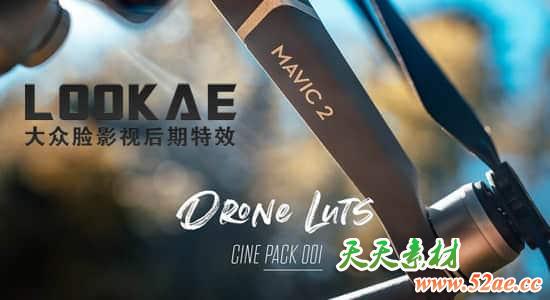 24组大疆航拍无人机视频调色LUTs预设（AE/PR/FCPX/PS/达芬奇/OFX） FCPX插件-第1张