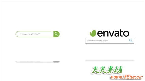 Apple Motion模板-搜索框输入文字LOGO出现动画 Search Logo Animiations Motion 5-第1张