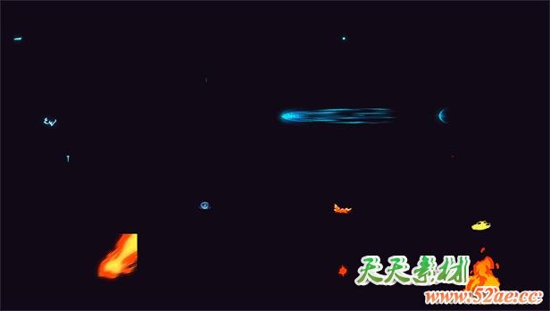 FCPX插件：59个卡通能量爆炸水流火焰烟雾MG动画元素 FCPX插件-第5张