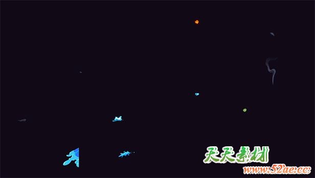 FCPX插件：59个卡通能量爆炸水流火焰烟雾MG动画元素 FCPX插件-第6张