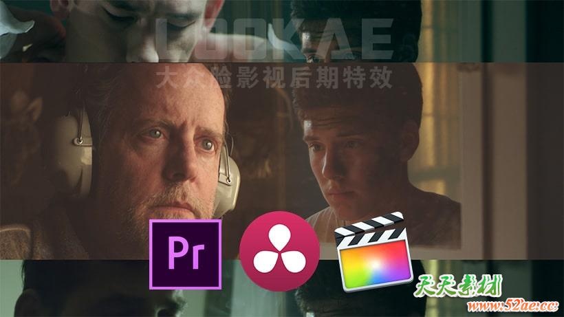 FCPX/PR/达芬奇高级调色教程：电影色彩模仿 Color Grading Central Look Hacking System FCPX教程-第1张