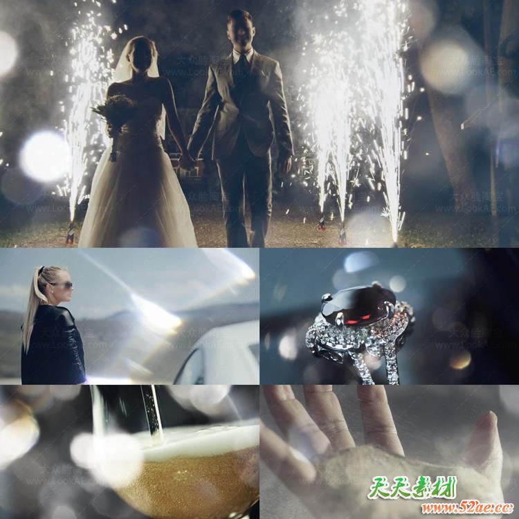 视频素材-75个柔美梦幻虚焦镜头光效4K视频特效叠加素材 视频素材-第2张