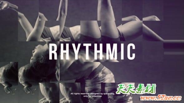 FCPX插件+Motion模板 : 图文节奏快闪介绍片头 Rhythmic Intro FCPX插件-第1张