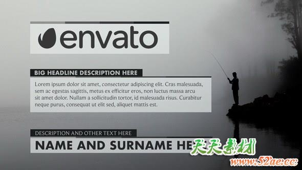 FCPX插件：14个灰色LOGO字幕条标题动画 Gray Lower Third + 使用教程 FCPX插件-第1张