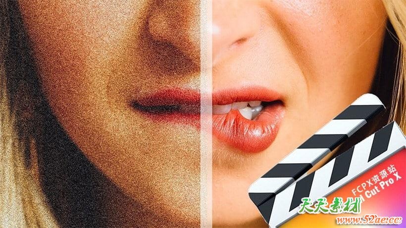 FCPX插件：视频降噪插件 DENoise 2.2 FCPX插件-第1张