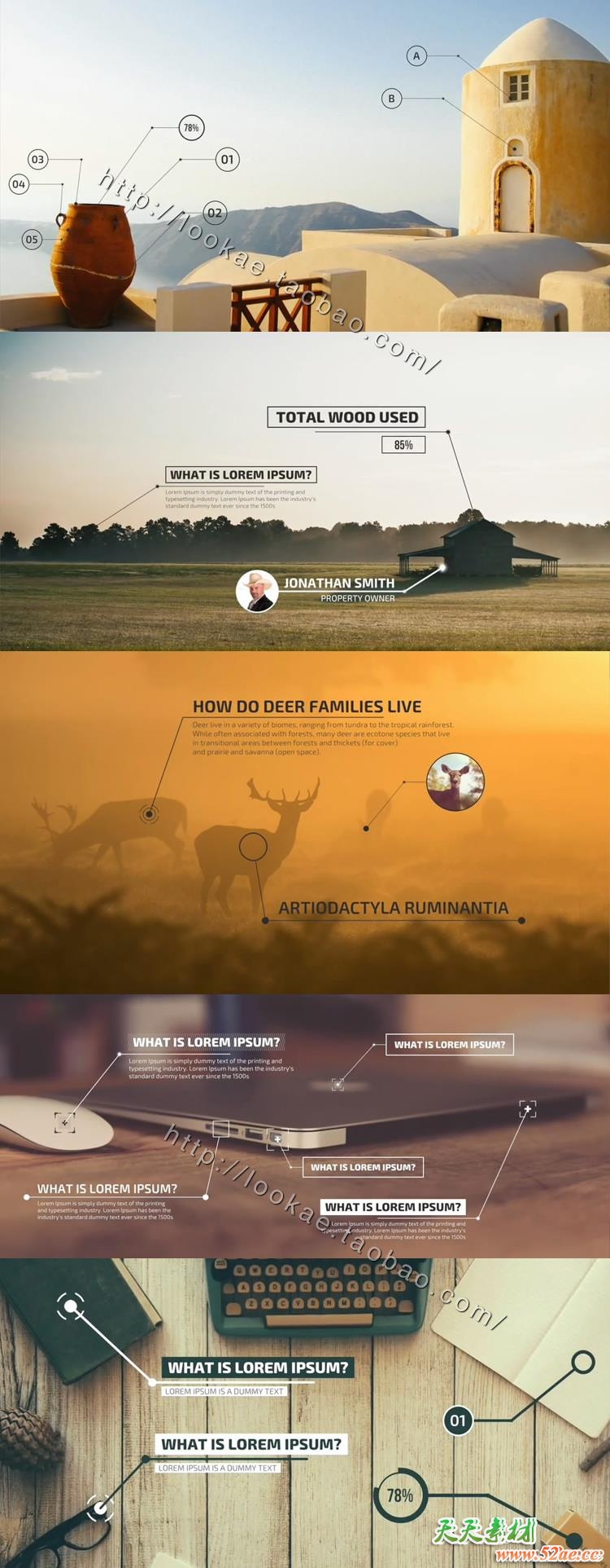 FCPX插件：50种线条呼出文字标题介绍注释解说动画效果 更新v1.02 + 使用教程 FCPX插件-第2张