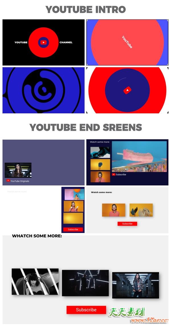 FCPX插件：时尚文字标题字幕条转场图像排版场景包装动画 FCPX插件-第4张