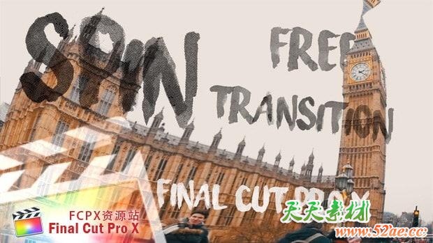 FCPX转场插件：旋转变形过渡转场 Spin Transition FCPX插件-第1张