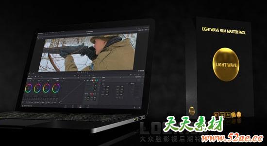 339个LUTs电影调色预设 LightWave Film LUT Master Pack FCPX插件-第1张