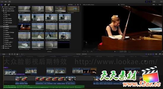 FCPX教程：影片剪辑详细培训教程 CreativeLive – Final Cut Pro X Bootcamp