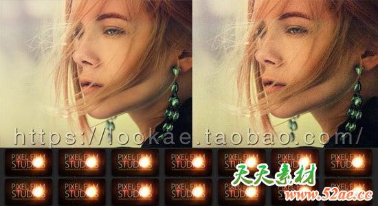 FCPX插件：20种电影胶片噪点颗粒特效 ProGrain 4K + 使用教程