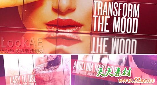 FCPX主题插件：现代时尚设计图文展示包装 Panel Couture