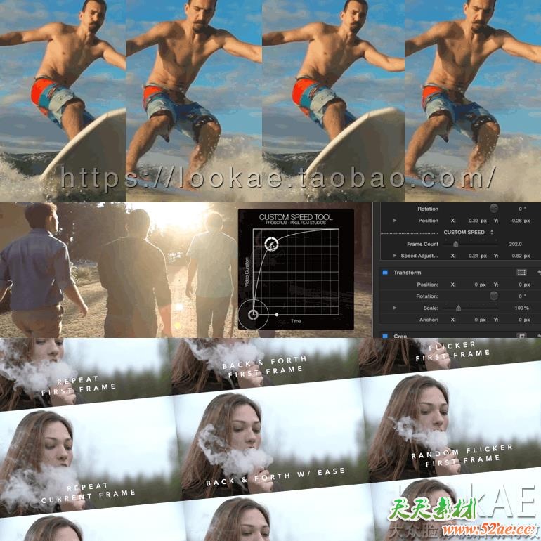 FCPX插件：视频快进快退重复鬼畜变速控制 PROSCRUB + 使用教程 FCPX插件-第2张