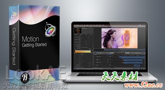 Motion 5 教程：苹果视频编辑软件基础学习教程 Ripple Training – Getting Started in Motion 5 