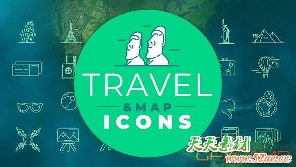 Travel & Map Icons 29513120