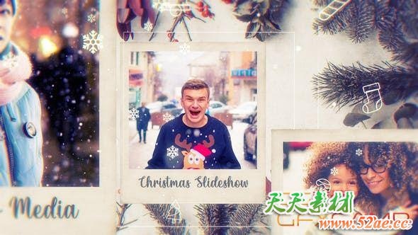 Christmas Photo Frame Parallax Slideshow 29573049