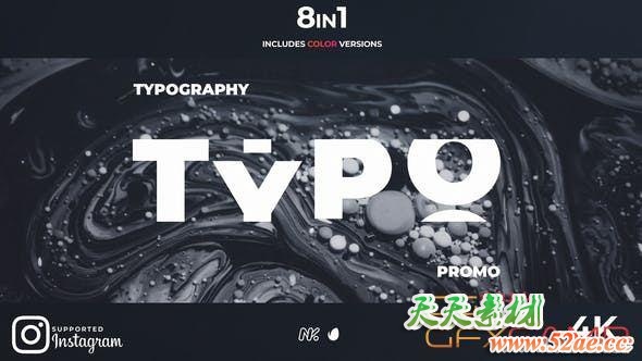New Typography Promo 28915162