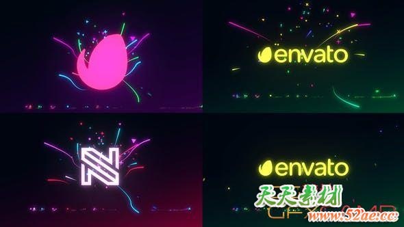 Minimal Particle Light Logo 29703419