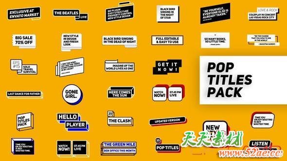 Pop Titles 20769140