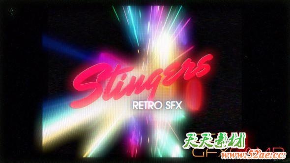 复古VCR音效素材 Ezra Cohen – Retro Stingers SFX