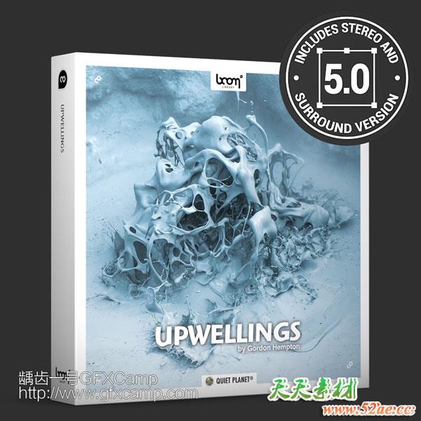 泉水水底气泡上涌环绕立体无损音效-天天素材网