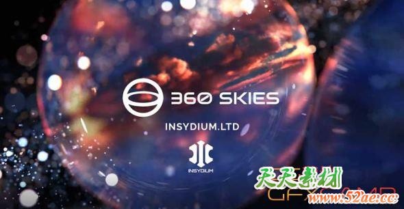 环形天空高动态HDRI素材 Insydium 360 Skies 3K+6K-天天素材网