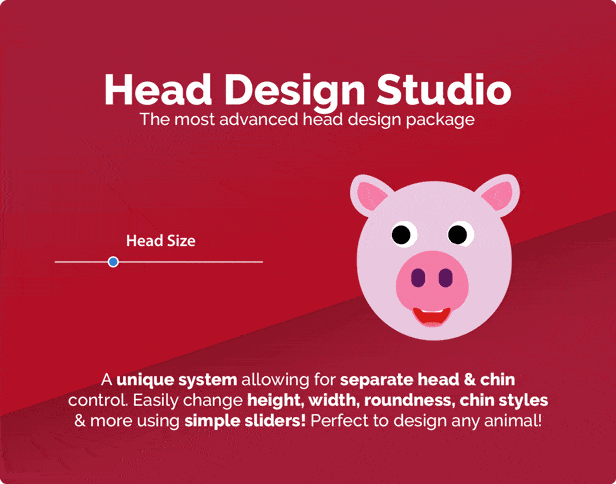 AE模板-动物角色绑定动作卡通MG动画预设工具包V2