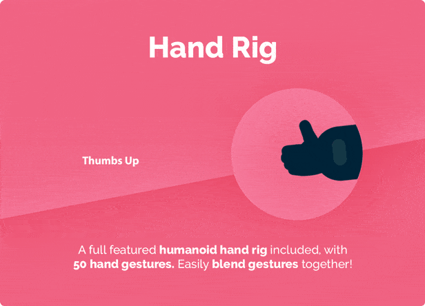 AE模板-动物角色绑定动作卡通MG动画预设工具包V2