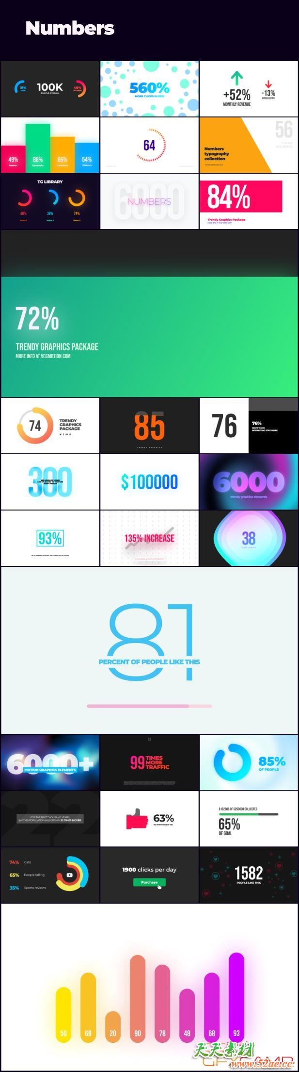 AE脚本+PR预设-6000组扁平化文字标题背景字幕排版指示线Logo图标MG动画 Trendy Graphics V5.6 破解版