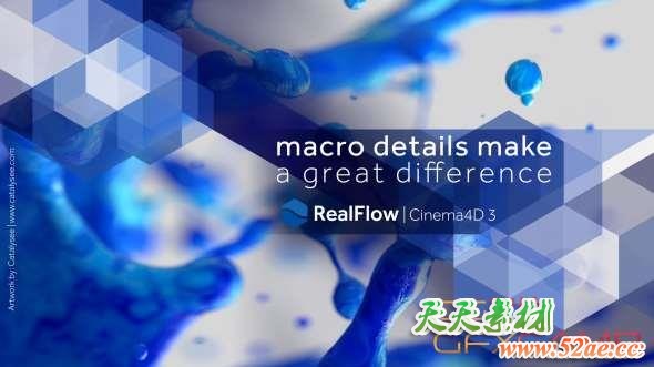 RealFlow C4D R23流体模拟插件 NextLimit RealFlow 3.2.3 For Cinema 4D R23-R24 Win/Mac破解版-天天素材网