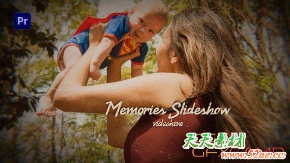 PR预设-家庭照片相册回忆片头 Photo Slideshow – Family Memories