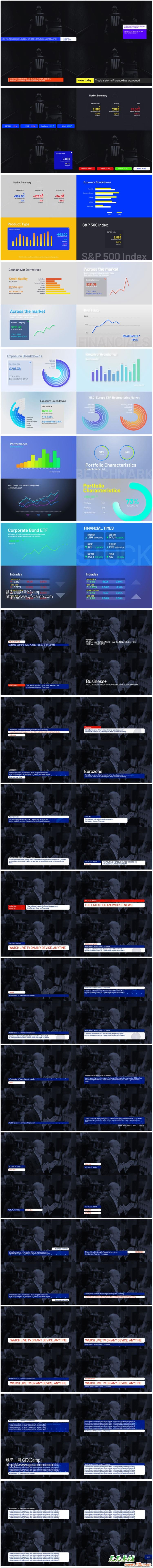 Premiere/PR预设-1000+视频新闻栏目包装文字标题人民字幕条动画