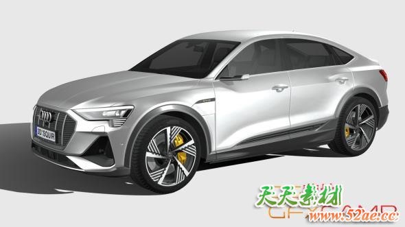 奥迪汽车3D模型 Audi Car 3D Models Collection 2019-2022-天天素材网