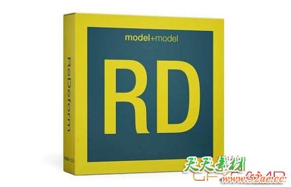 3DS MAX模型整体变形缩放插件 model+model ReDeform 1.0.3.0 for 3ds Max 2016 – 2022-天天素材网
