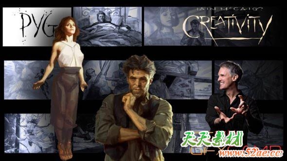 PS故事板绘制教程 Gnomon – Creativity – Story and Character Development (2022) with Iain McCaig-天天素材网