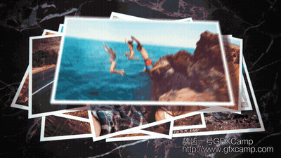 AE模板-风景人像图片转3D效果摄像机推拉旋转景深动画 VoluMax Pro V7