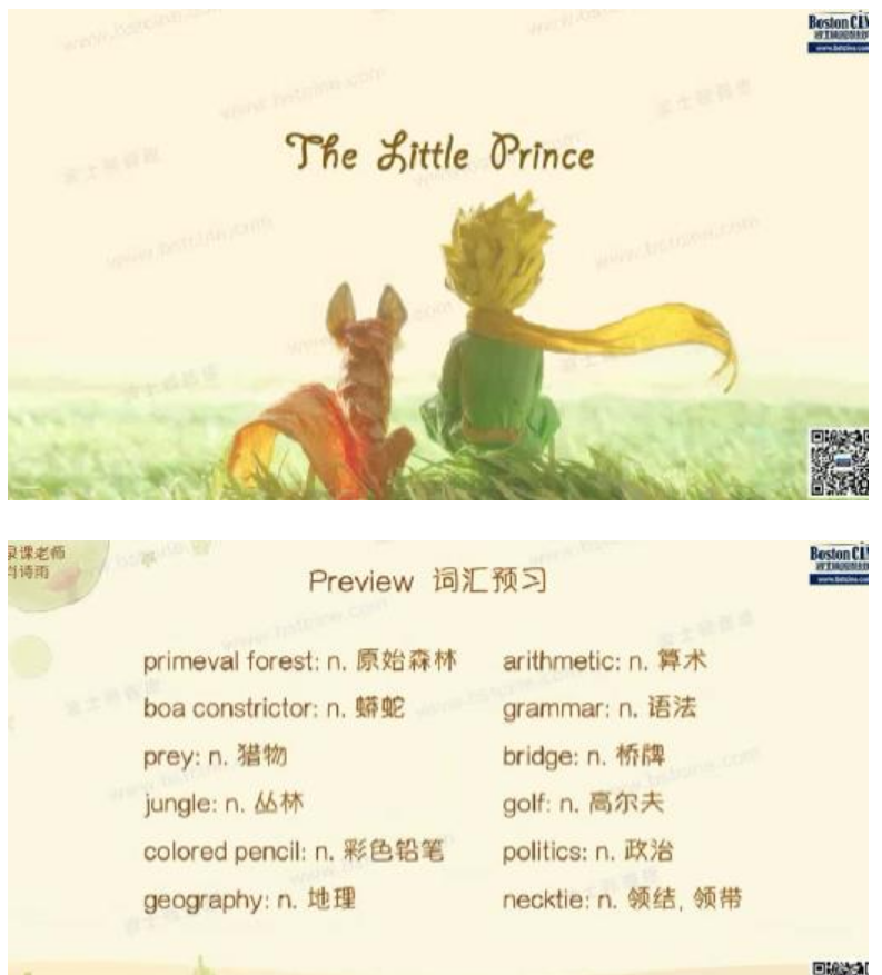 国外名著《小王子》英文原版导读精讲视频课程全集(28小讲 含练习)-天天素材网