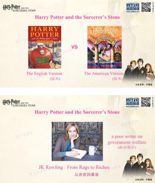 《哈利波特1：第1-8章》英文原版阅读精讲导读视频课程(8章)-天天素材网