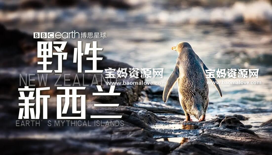 《野性新西兰 New Zealand: Earth’s Mythical Islands》[全3集][英语中字][1080P][MP4]-天天素材网