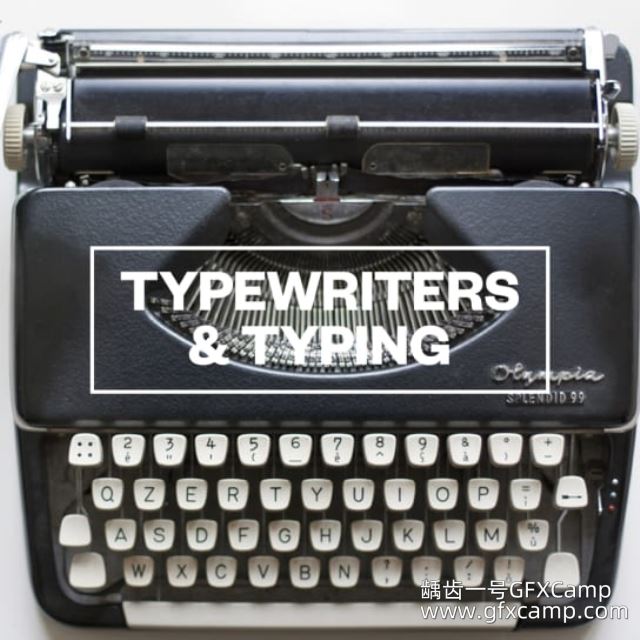 打字机无损音效素材 Blastwave FX – Typewriters and Typing-天天素材网